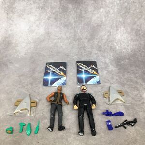 STAR TREK First Contact Playmates Loose Figures Commander William T Riker & Lily